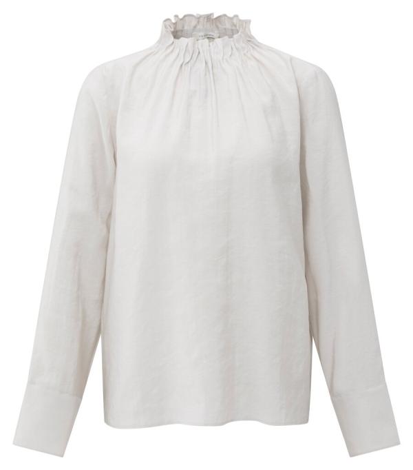 YAYA_High_neck_top_with_drawstring_hem