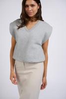 YAYA_Beige_midi_rok_met_split_en_elastische_taille_met_riemlussen_2