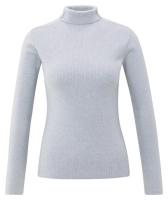 YAYA_Fitted_ribbed_top_with_turtleneck