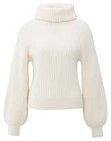 YAYA_Knitted_sweater_with_wide_collar_and_balloon_sleeves