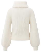 YAYA_Knitted_sweater_with_wide_collar_and_balloon_sleeves_1