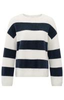 YAYA_Oversized_block_stripe_sweater_1