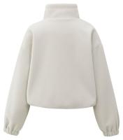 YAYA_Sweatshirt_with_balloon_sleeves_and_zip_collar_1