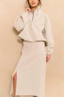YAYA_Sweatshirt_with_balloon_sleeves_and_zip_collar_4