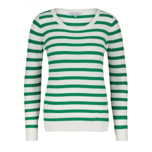 RED_BUTTON_Sweet_cable_stitch___stripe___Green__