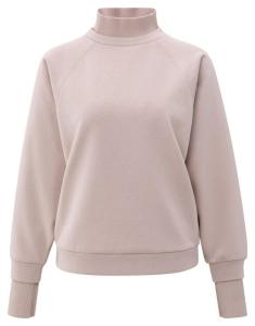 YAYA_Sweatshirt_with_high_ribbed_collar_and_extended_cuffs